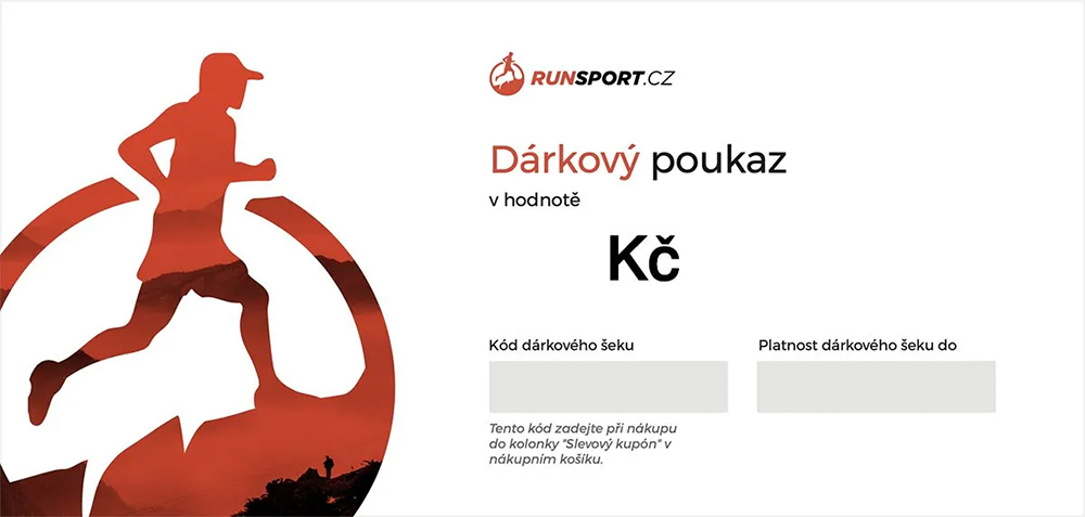 Dárkový poukaz pro běžce – Runsport.cz