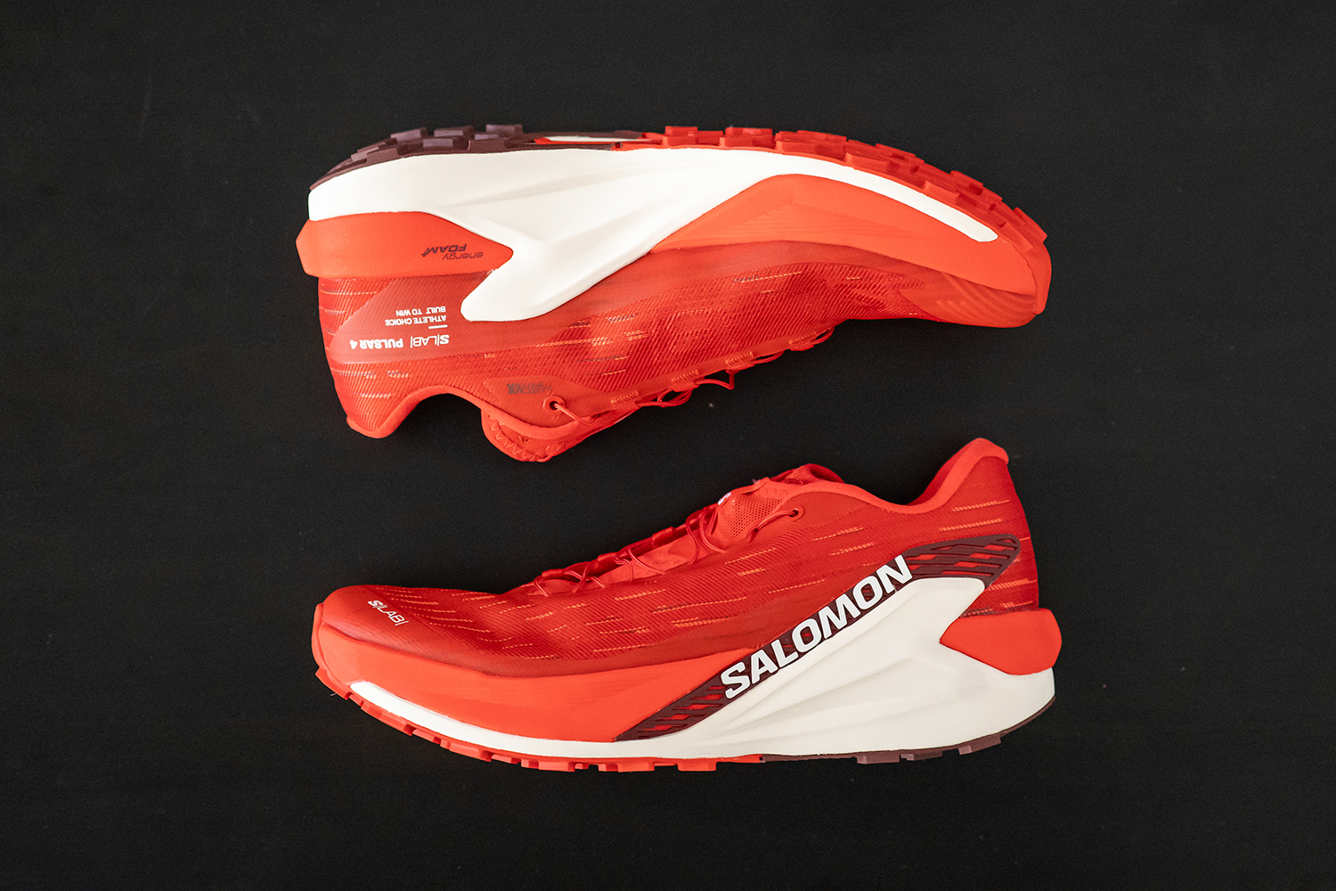Salomon S/LAB Pulsar - pohled na obě boty