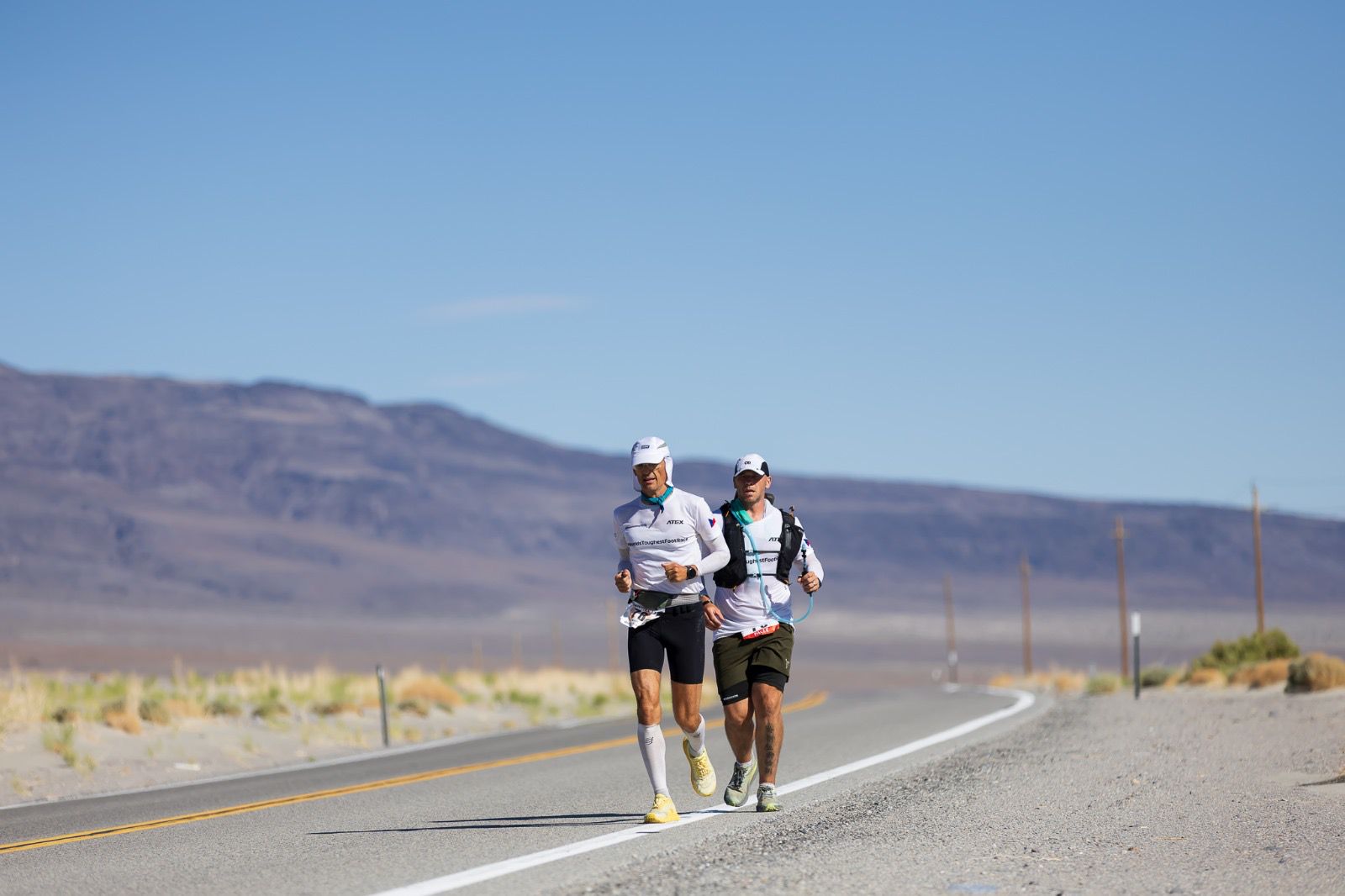 Milan Šumný na trase Badwater 135