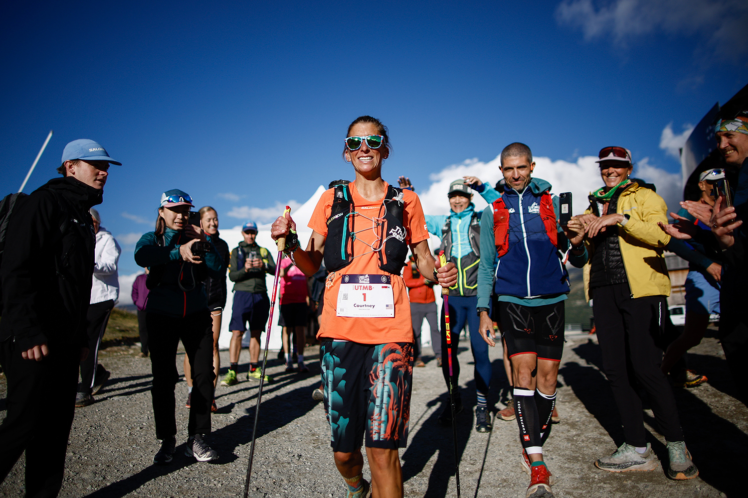 Courtney Dauwalter na UTMB 2025