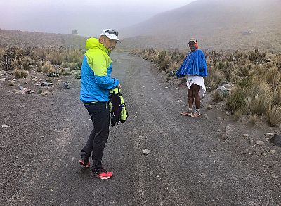 Jindra Sadílek a Arnulfo Quimare.